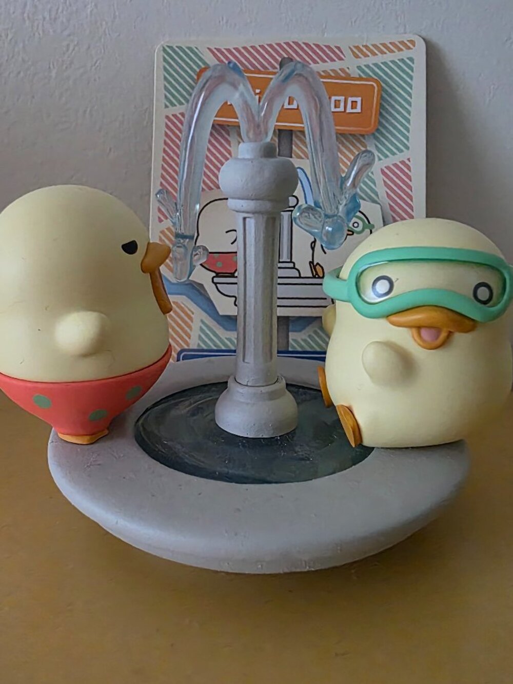 POP MART Mini DUCKOO Citywalk Series - Fountain Party (With Card)